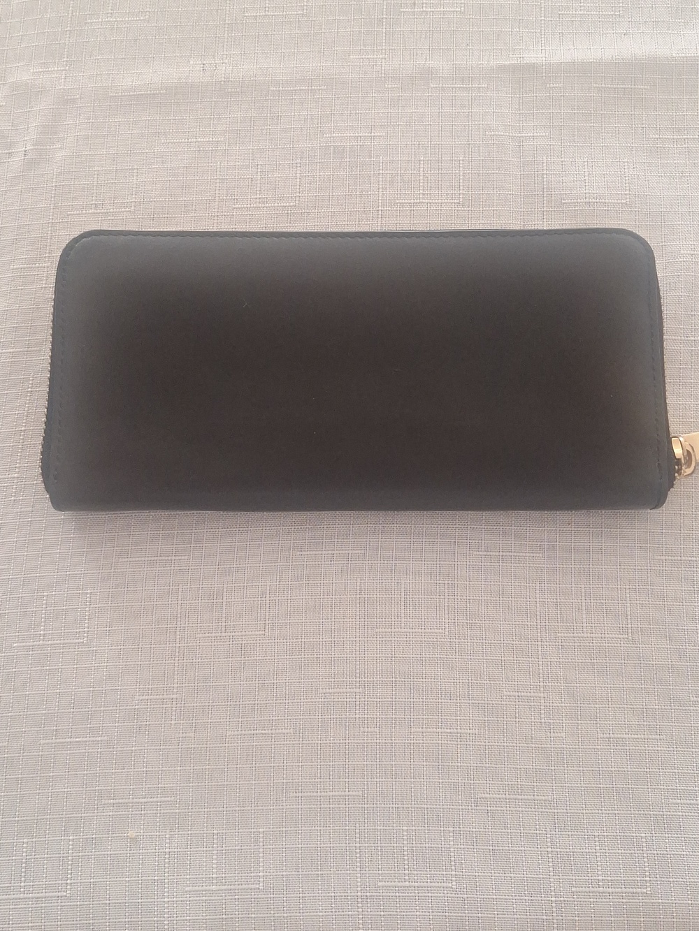 Coach Black Zip-Around Leather Wallet - Picture 6 of 10